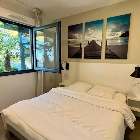 2-6 Pers, Jardin, Plage, Piscine, Parking, Animaux Admis - Fr-1-194-223 Lägenhet